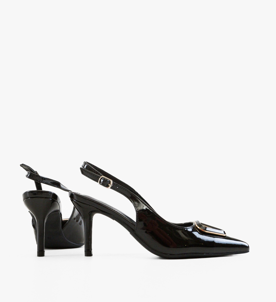 Pantofi Dama Nataniel Negri Eleganți - imagine 4