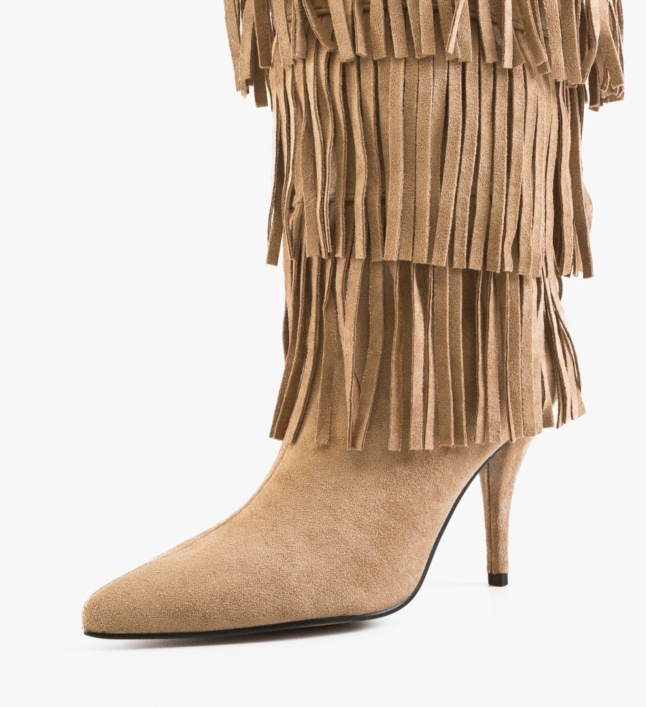 Cizme Dama Berasov Khaki Comode | Depurtat - imagine 2