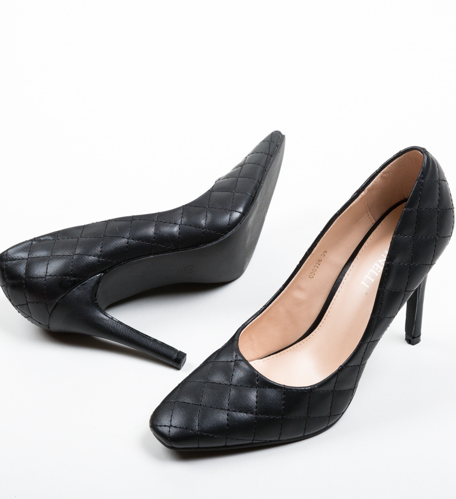 Pantofi Moba Negri | Eleganță și Stil - imagine 5