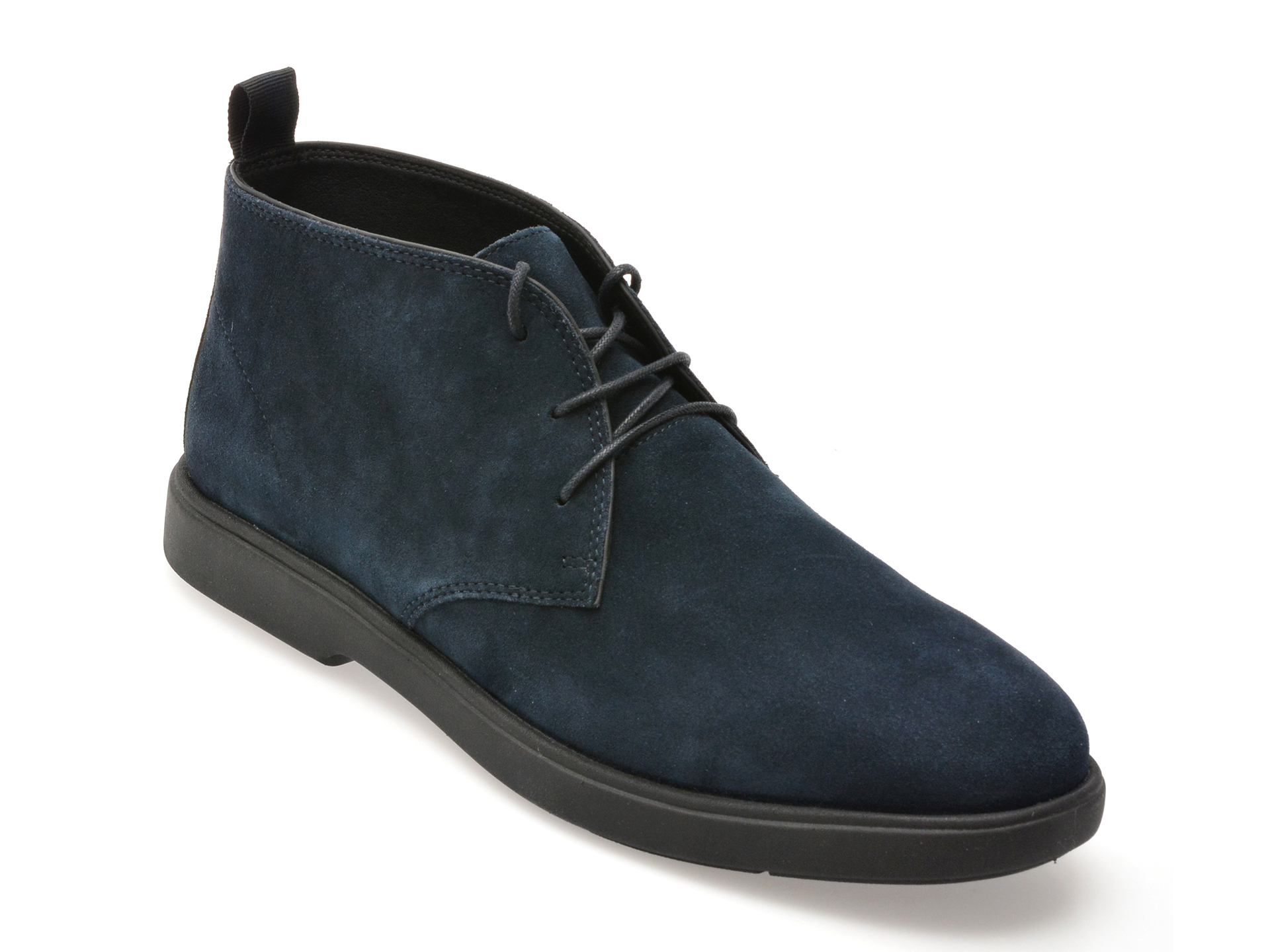 Ghete Geox bleumarin din piele intoarsa
