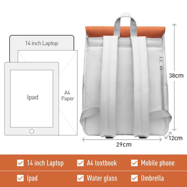 Rucsac Sustenabil Delis Vivian GT2360 Unisex - imagine 5