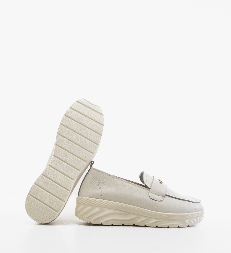 Pantofi Casual Vefra Albi | Stil și Confort Zilnic - imagine 2