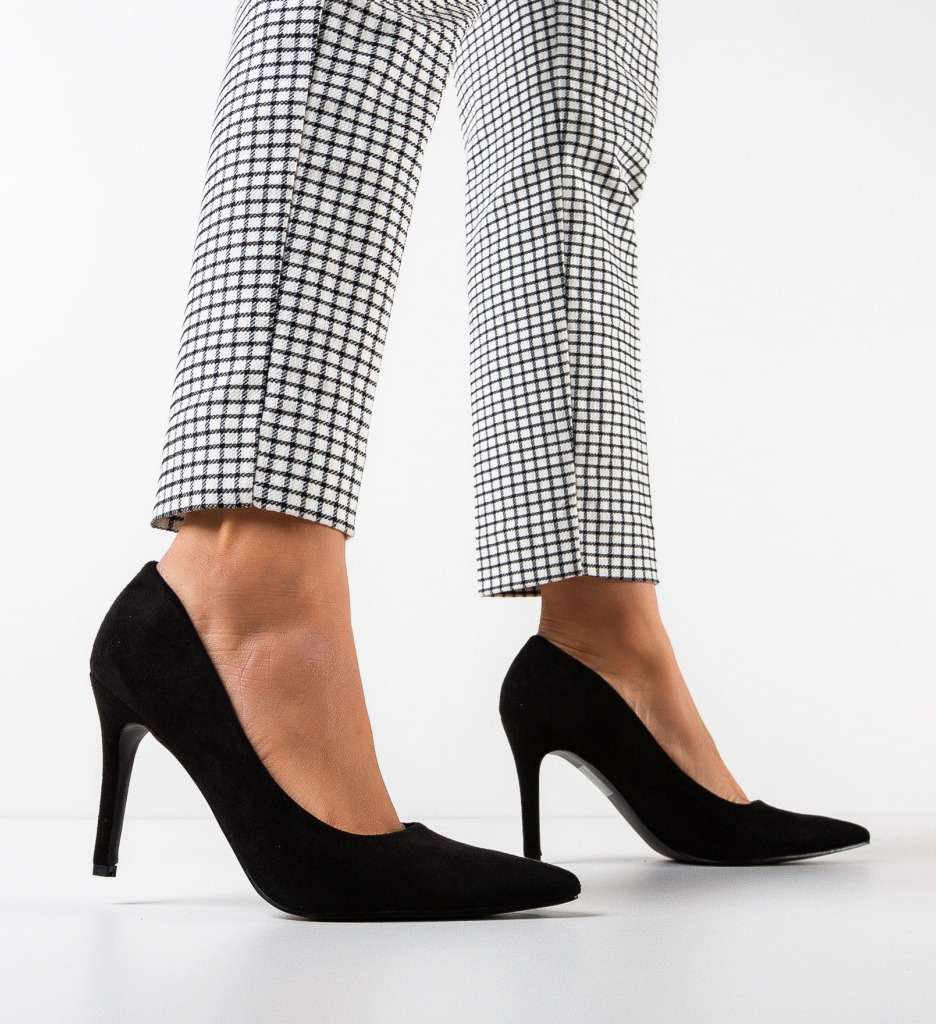Pantofi cu Toc Olson Negri 2 - Eleganță și Stil - imagine 3