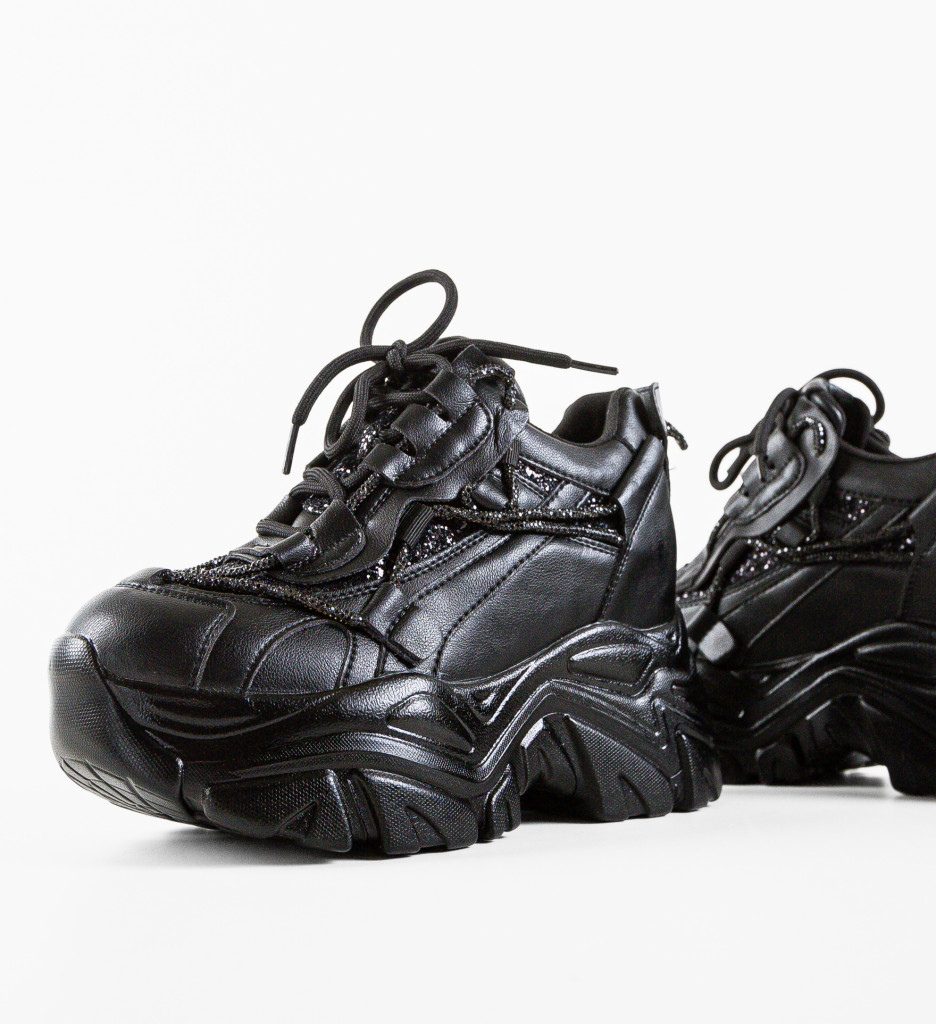 Sneakers Dama Andaluzia Negri | Confort și Stil - imagine 6