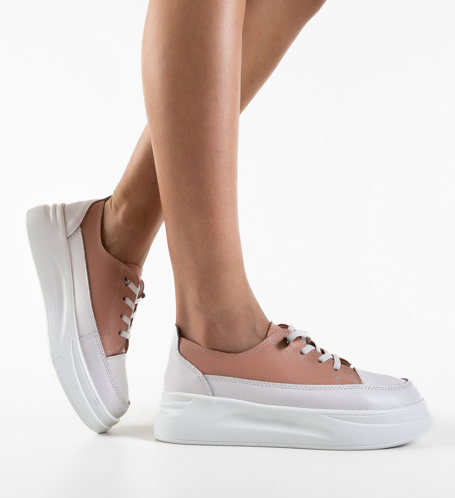Sneakers Dama Versec Roz | Confort și Stil - imagine 3