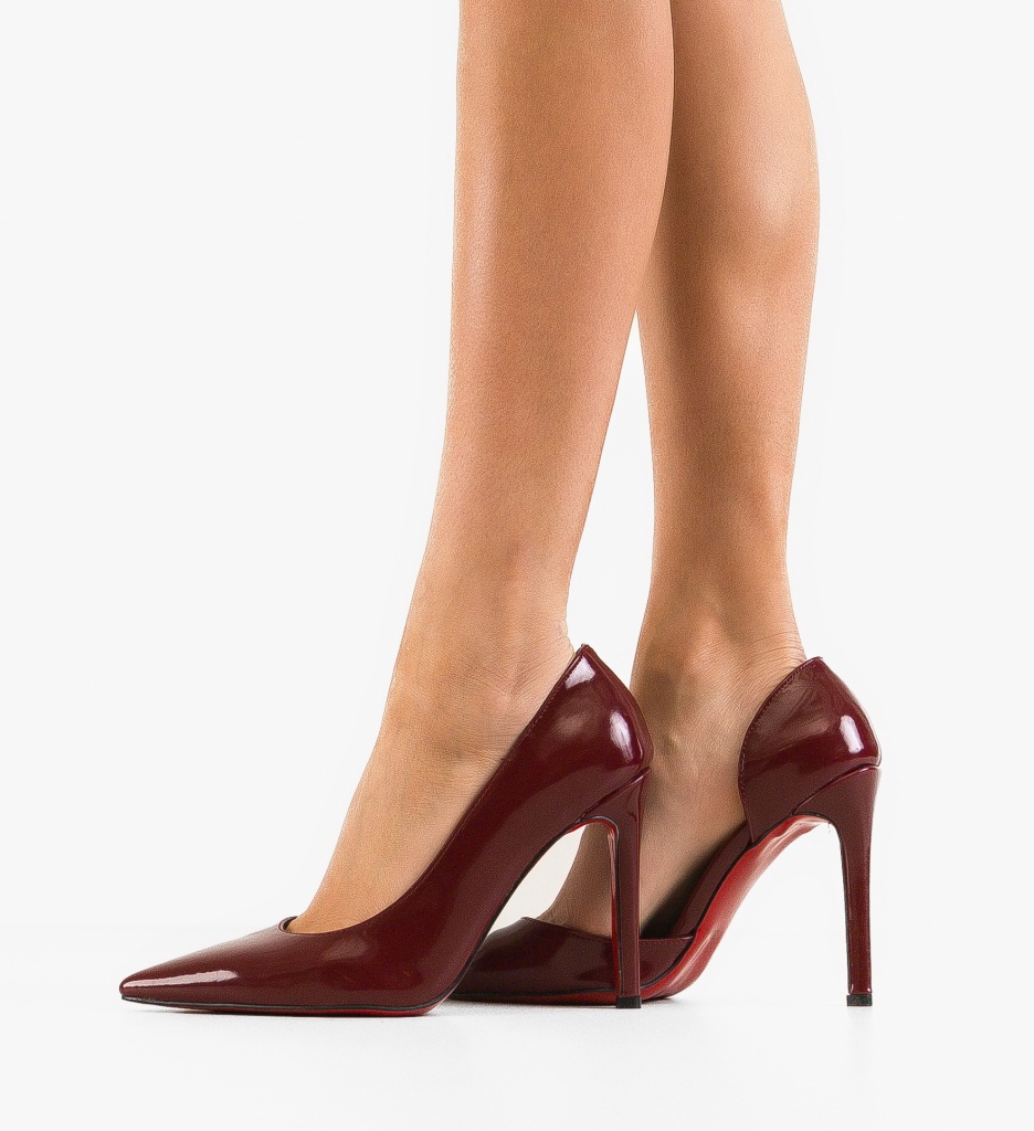 Pantofi Stiletto Trynet Grena - Eleganță Maximă - imagine 2