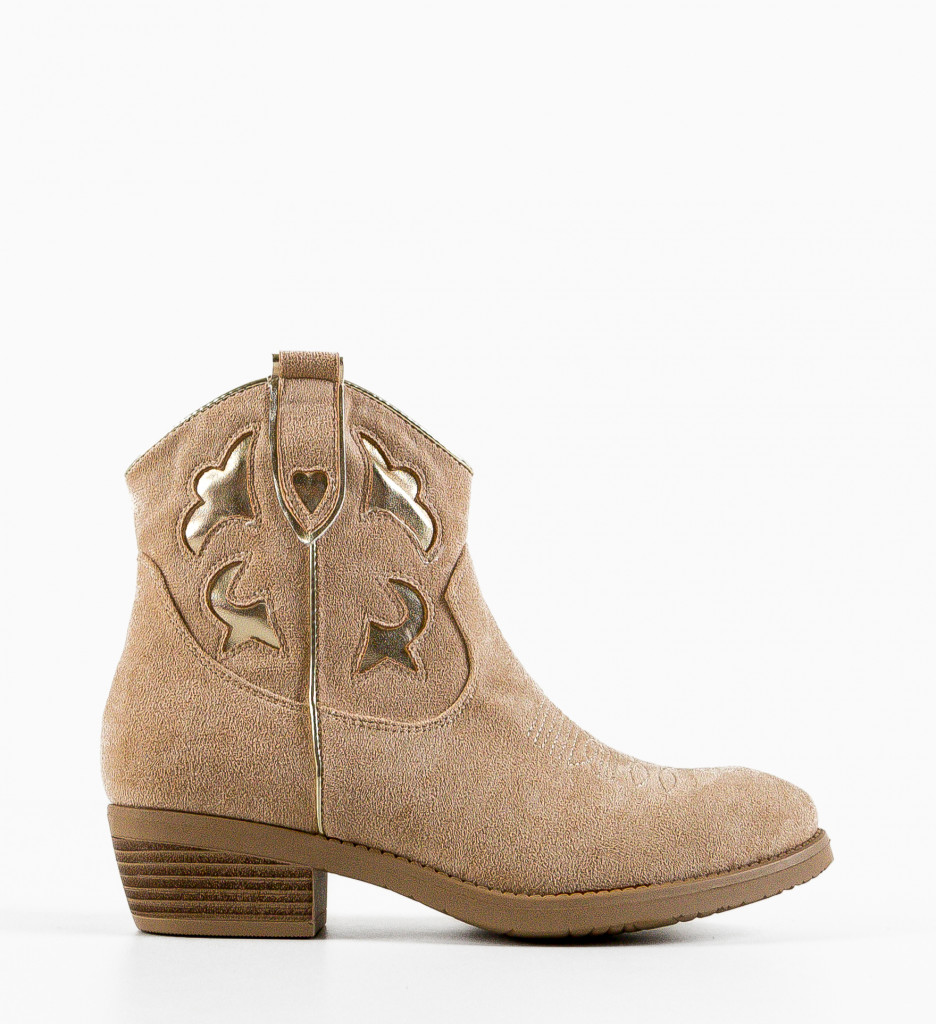 Botine Dama Sangpo Bej - Eleganță și Confort - imagine 4