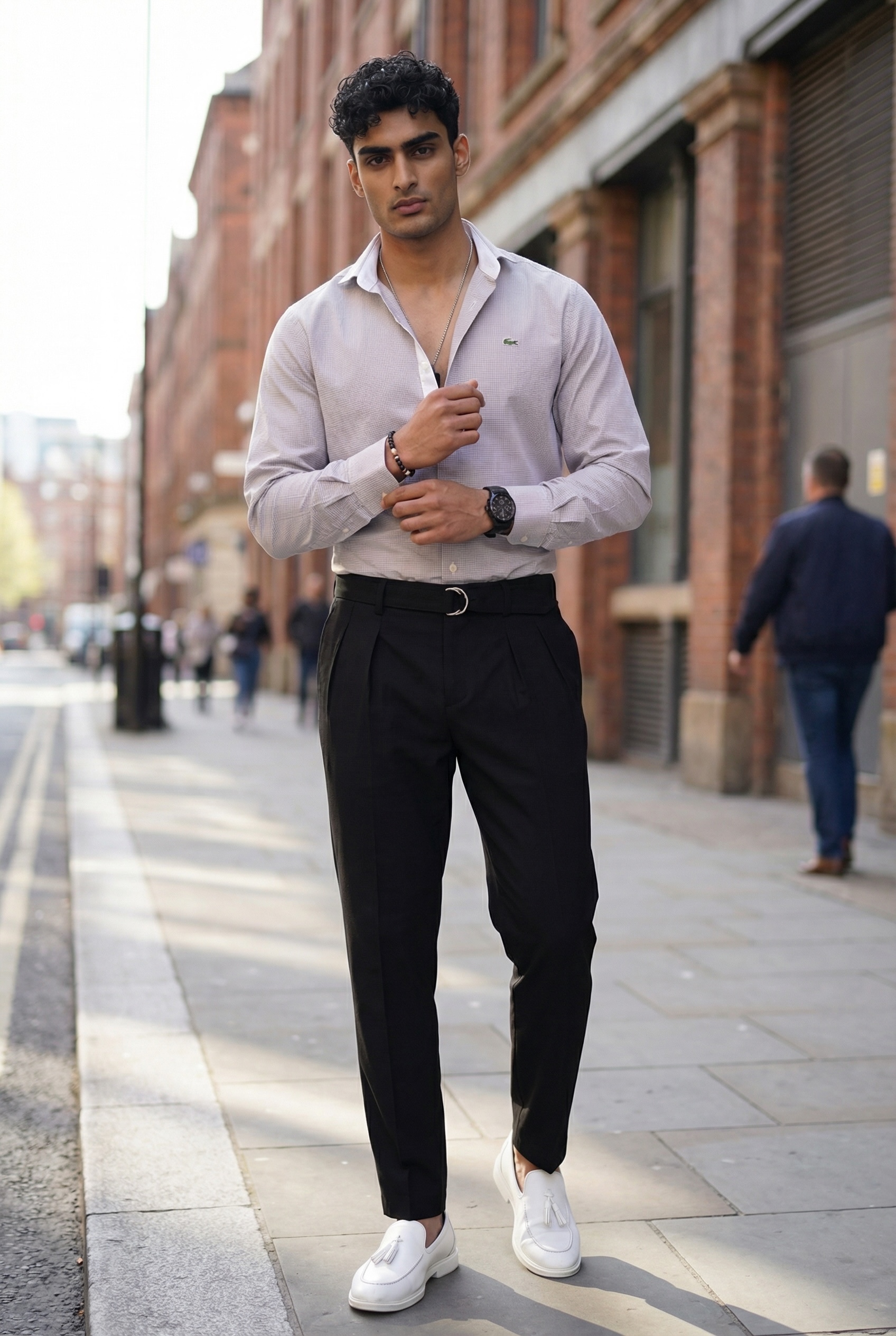 Cămăși Bărbați Slim Fit Elegante