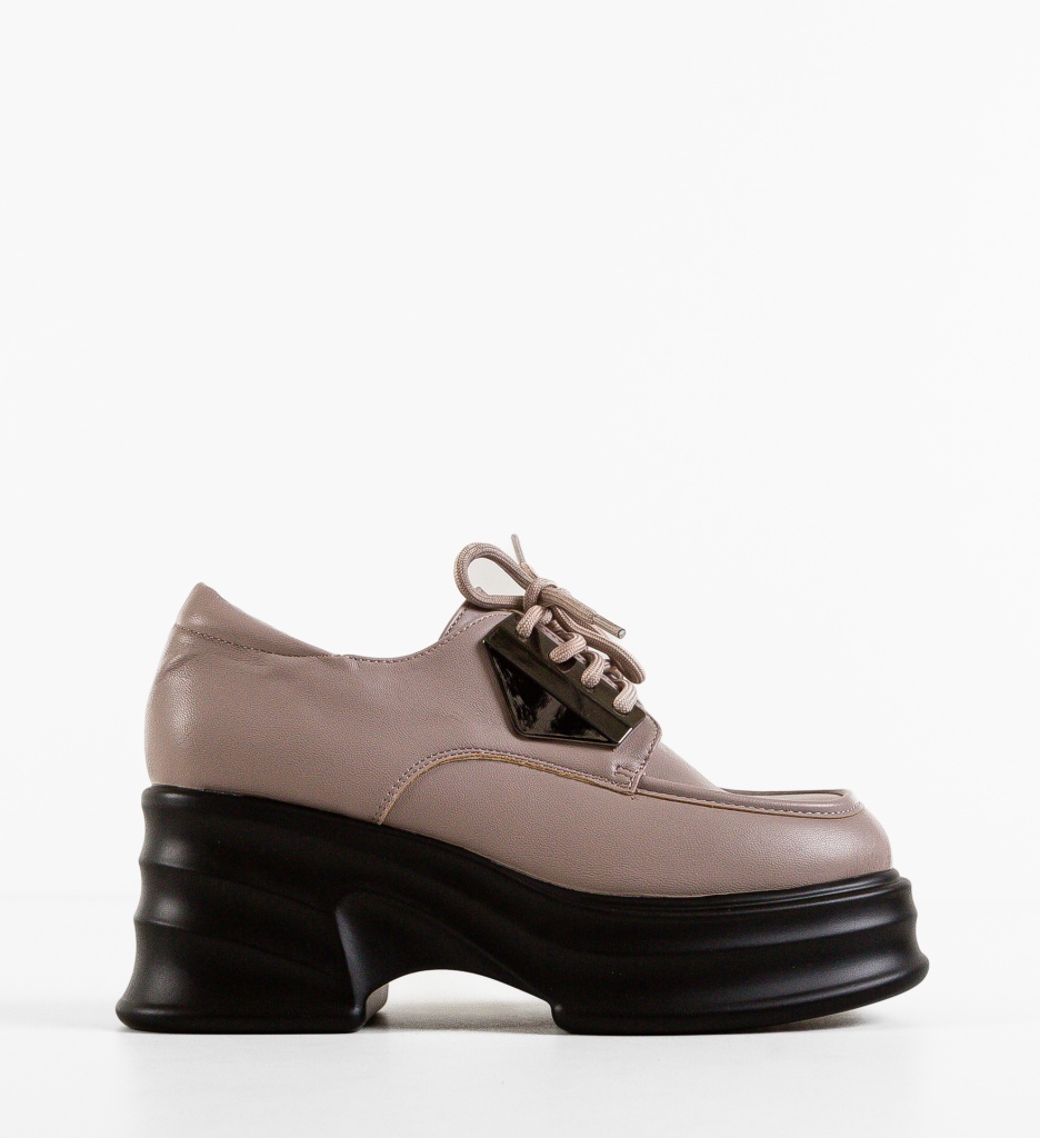 Pantofi Casual Dama Barteon Gri | Confort Zilnic - imagine 4