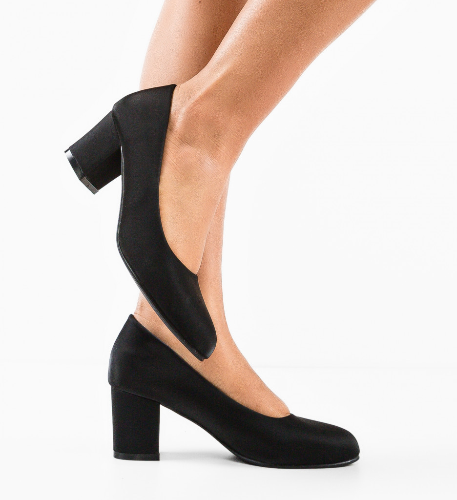 Pantofi Pozal Negri - Eleganță și Stil - imagine 2