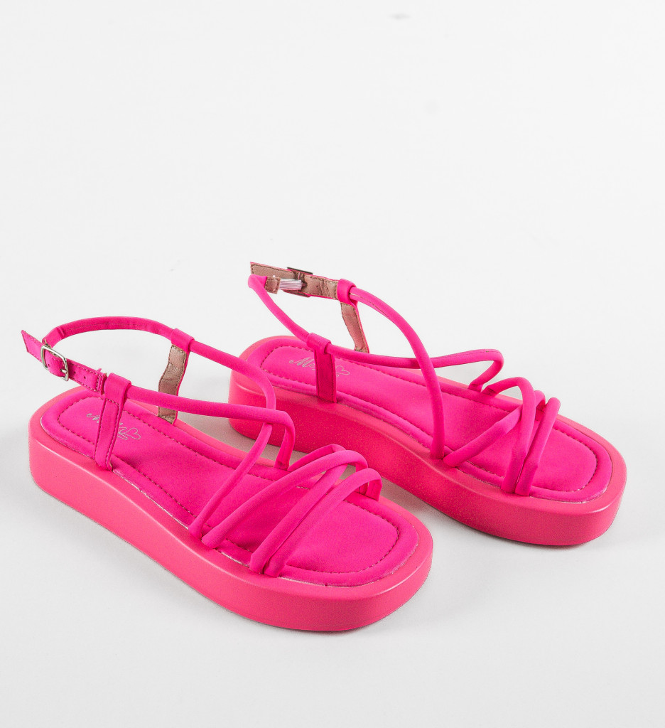 Sandale Dama Ayers Fuchsia - Eleganță și Confort - imagine 7