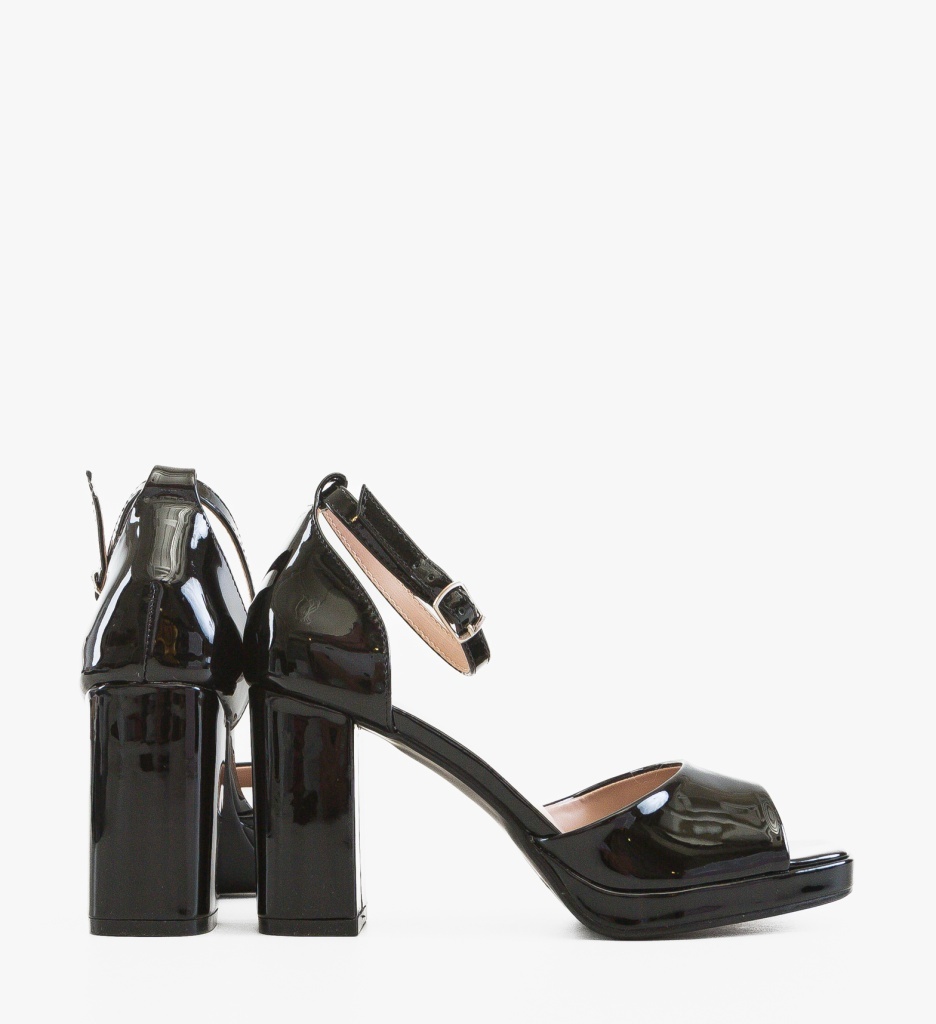 Sandale dama Welch Negre | Eleganță și Confort - imagine 2