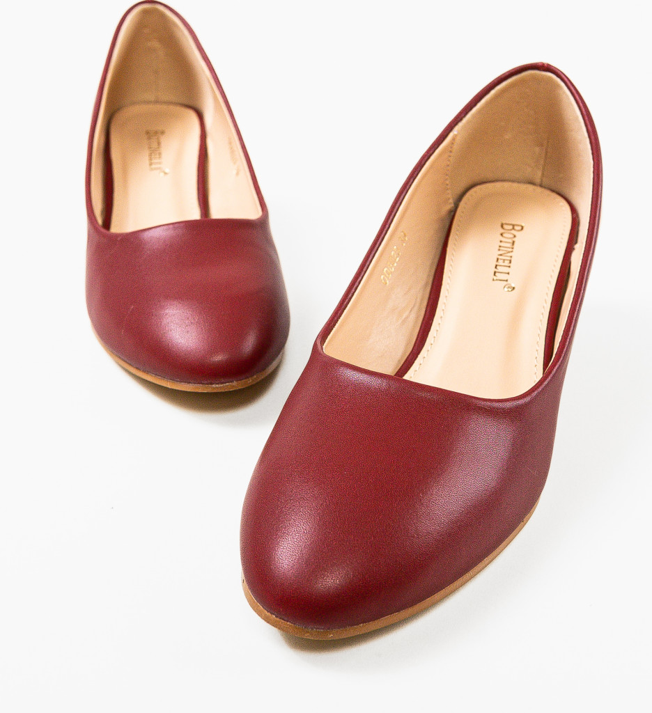 Platforme Dama Melborne Grena | Stil Confortabil - imagine 6