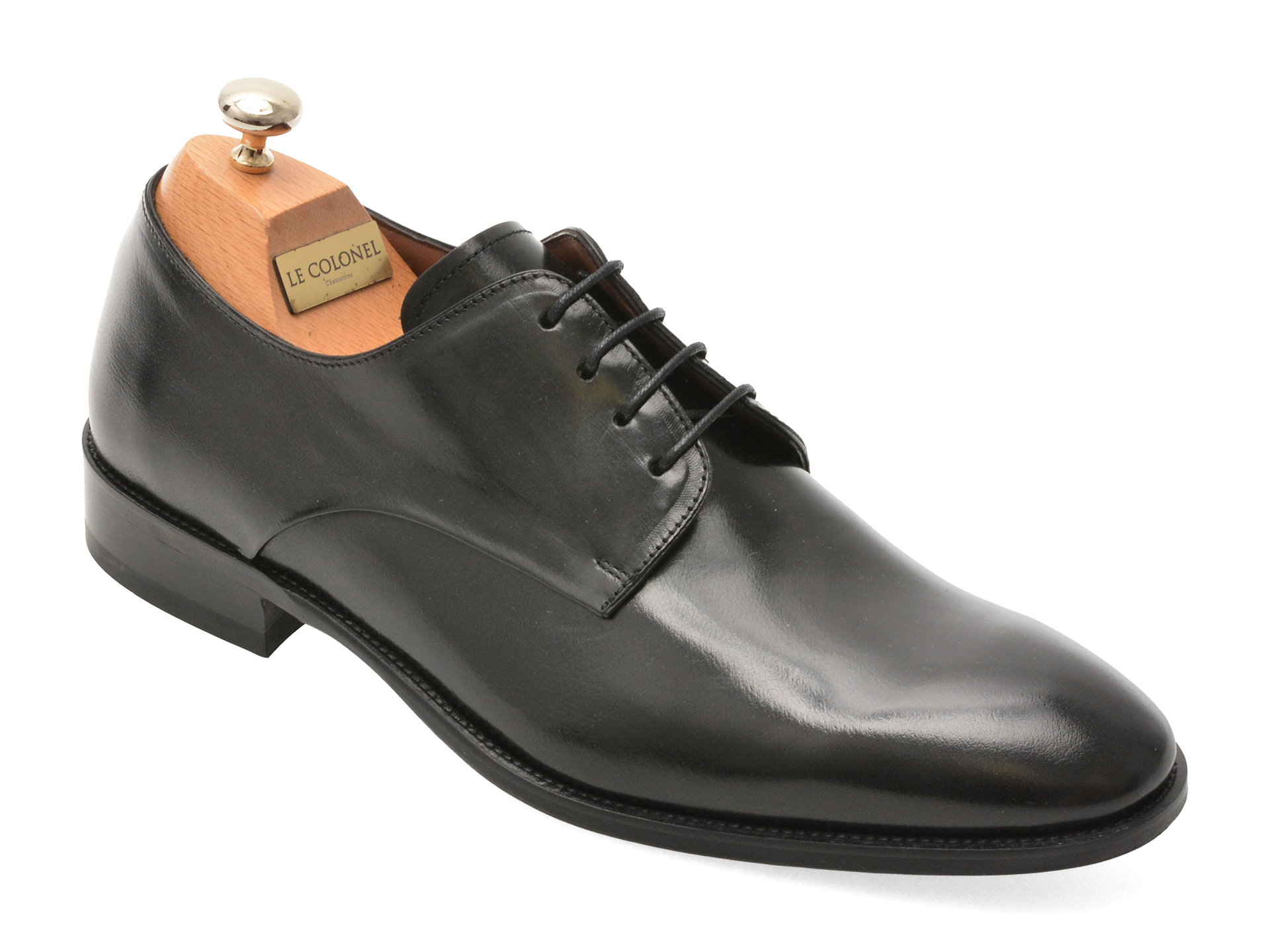 Pantofi LE COLONEL negri, piele naturală, eleganță maximă