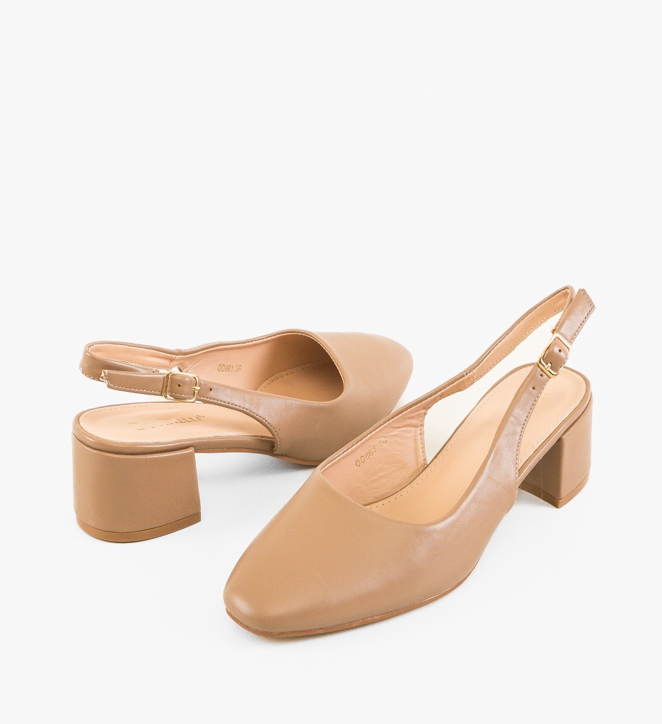 Pantofi Kheian Khaki | Eleganță și Stil - imagine 4