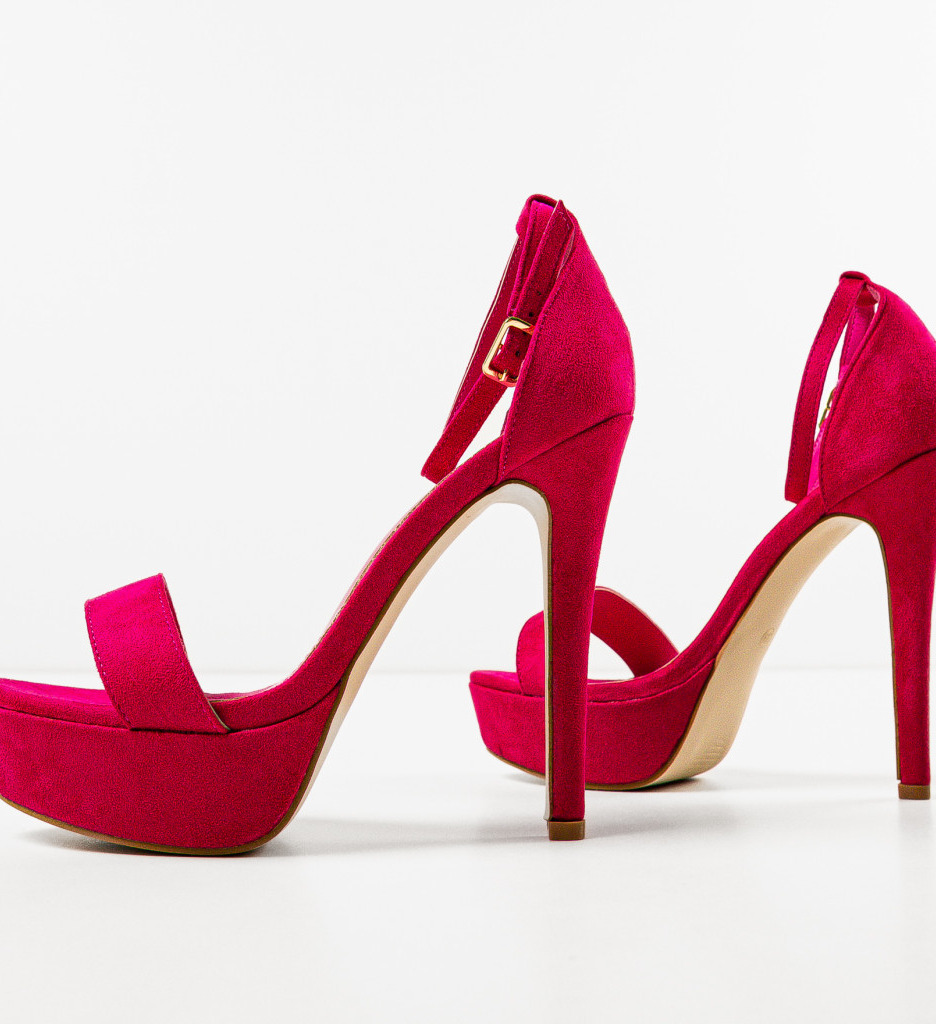 Sandale Olink Fuchsia - Eleganță și Stil - imagine 5