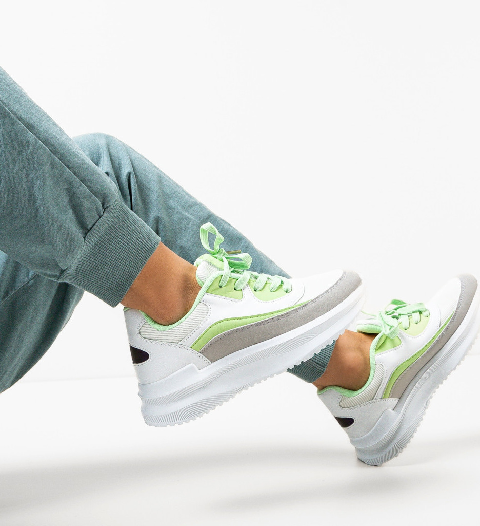 Pantofi Sport Xanthe Gri | Confort și Stil - imagine 2