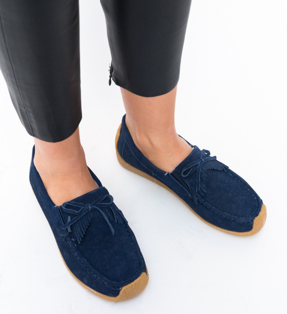 Pantofi Casual Termeio Bleu - Confort și Stil - imagine 3