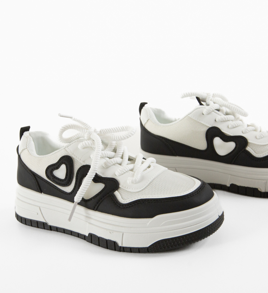 Sneakers Wells Dama Negri | Confort și Stil - imagine 6