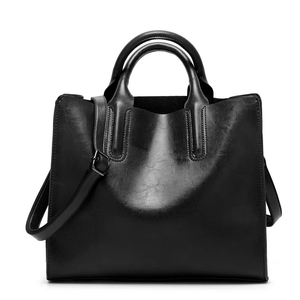 Geanta dama Elidi GT2642 din piele ecologica, negru