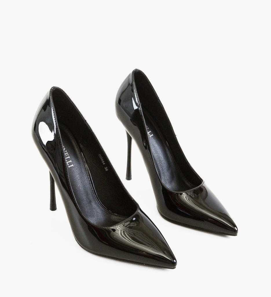 Pantofi Stiletto Negri Helar | Eleganță Maximă - imagine 8