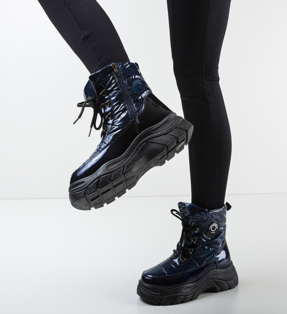 Ghete Ubija Bleumarin - Confort & Stil - imagine 4