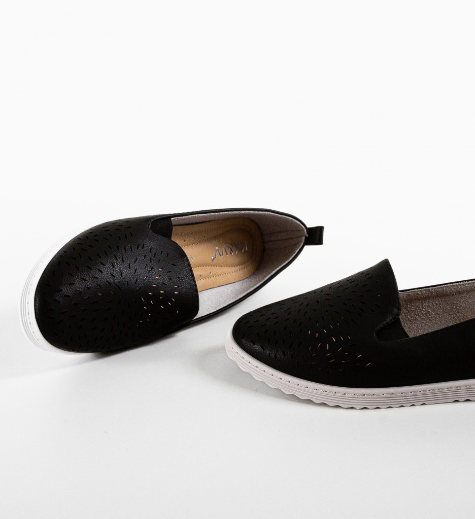 Espadrile Botra Negre - Confort și Stil Casual - imagine 5