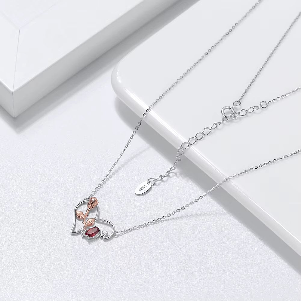 Lantisor Mom Argint 925 Delis | Eleganta Premium - imagine 3