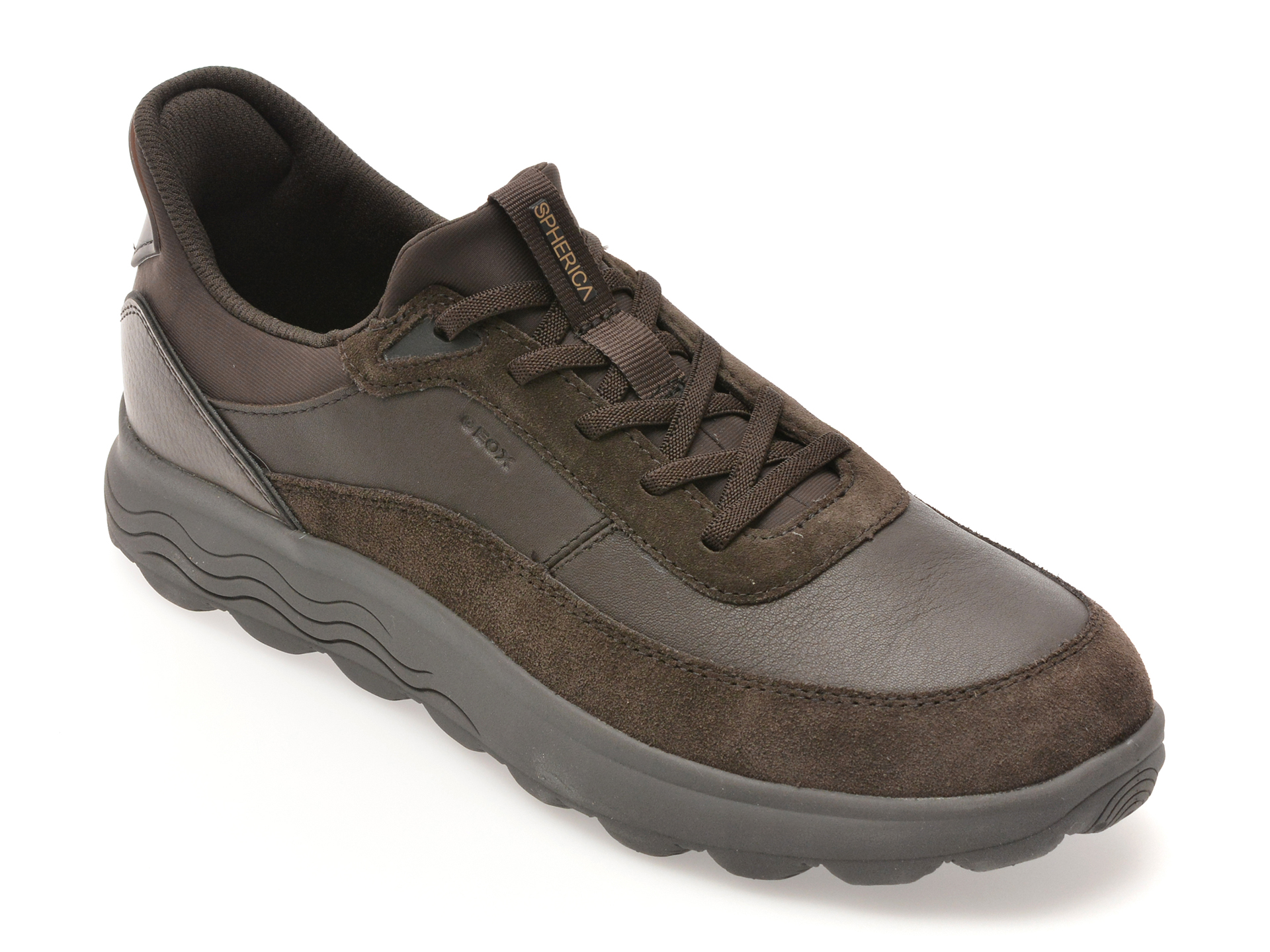 Pantofi Geox Barbati din Piele | Confort Respirant - imagine 1