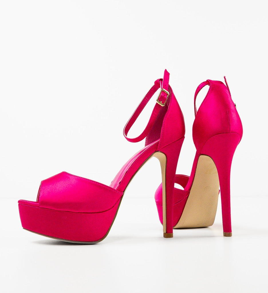 Sandale Euandro Fuchsia | Eleganță și Stil - imagine 5
