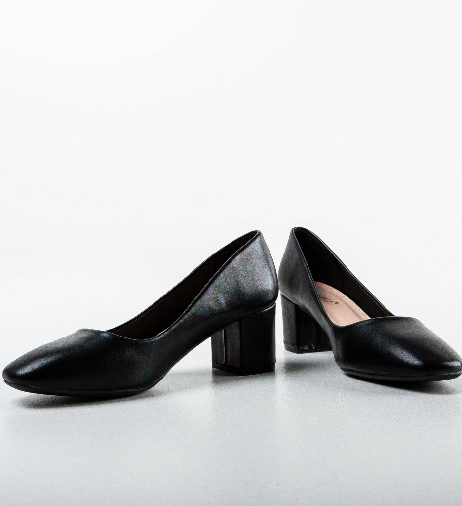 Pantofi Liujo Negri cu Toc - Eleganță și Stil - imagine 7