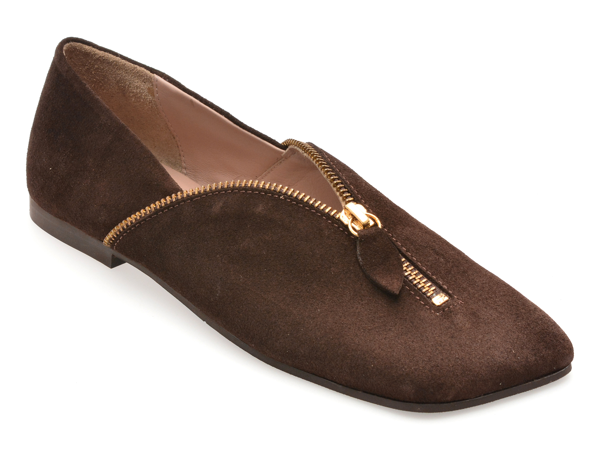 Pantofi EPICA Maro Piele Intoarsa Casual
