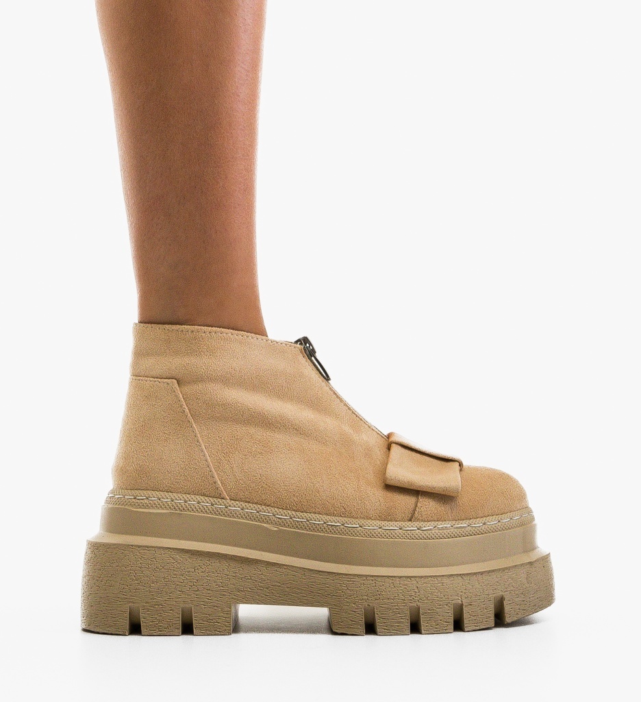 Pantofi Casual Parqua Bej 2 - Confort și Stil Zilnic - imagine 4