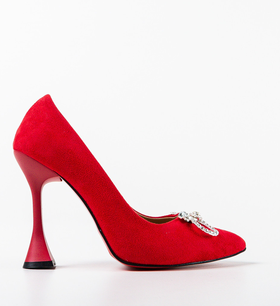 Pantofi Eleganți Gogan Rosii - Stil și Confort - imagine 5