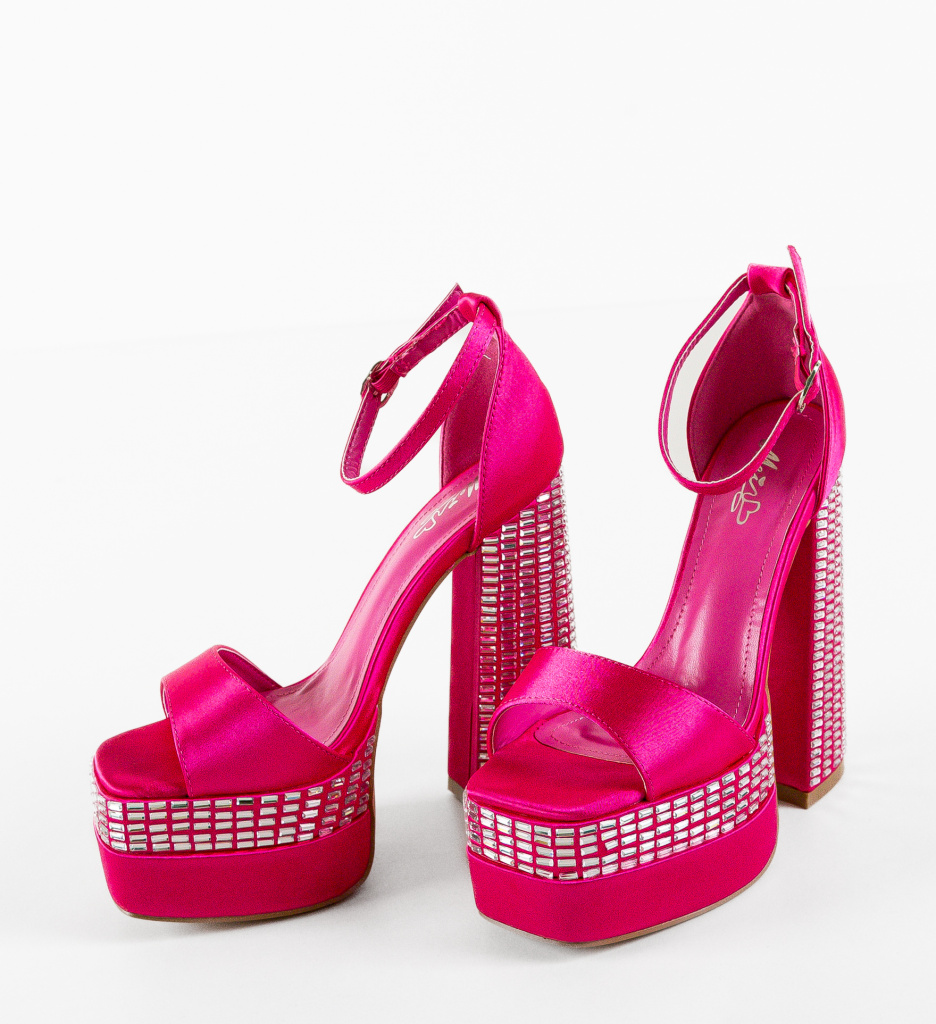 Sandale Bersomna Fuchsia - Eleganță și Stil - imagine 6