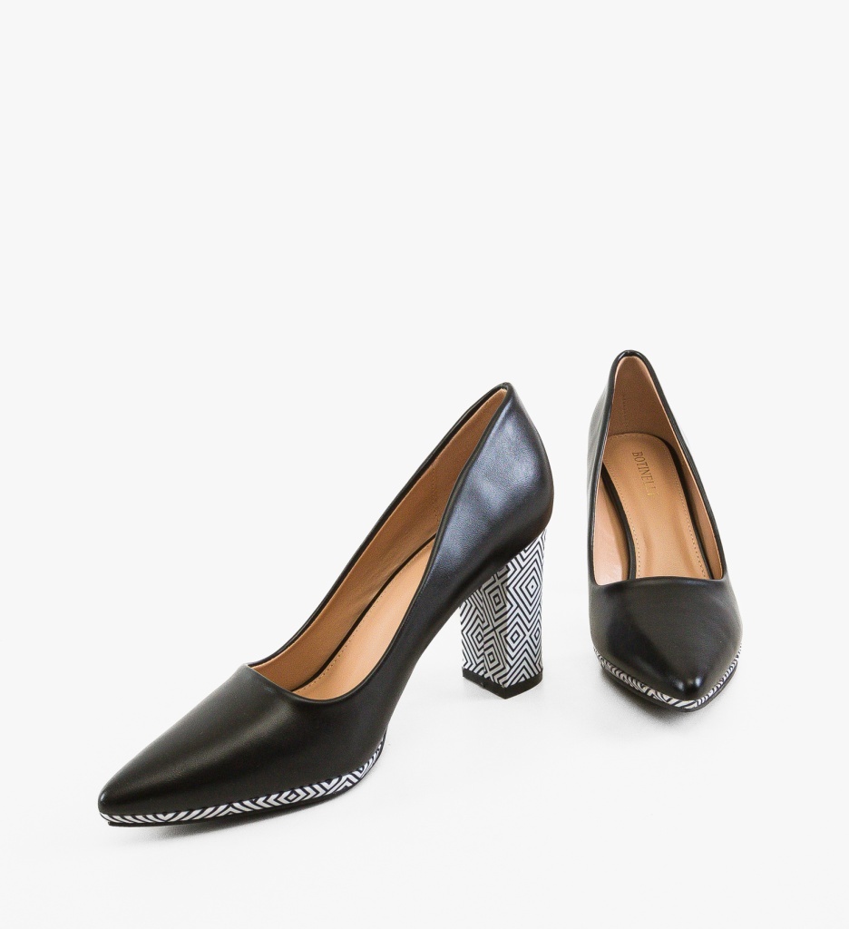 Pantofi Dama Jarat Negri Eleganți - imagine 2