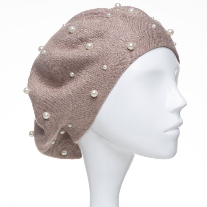 Bereta Shopika cu Perle | Accesorii Dămă - imagine 1