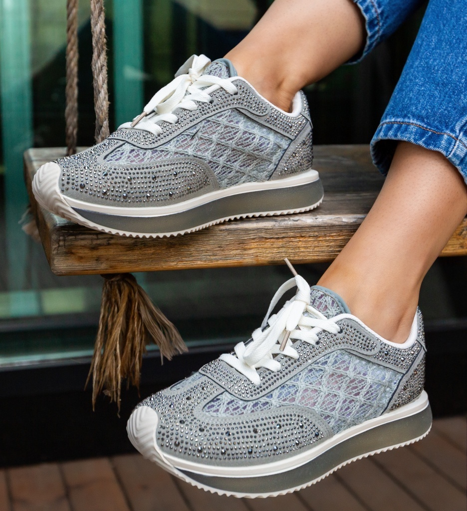 Sneakers Dama Ynny Verzi - Confort Sport - imagine 5