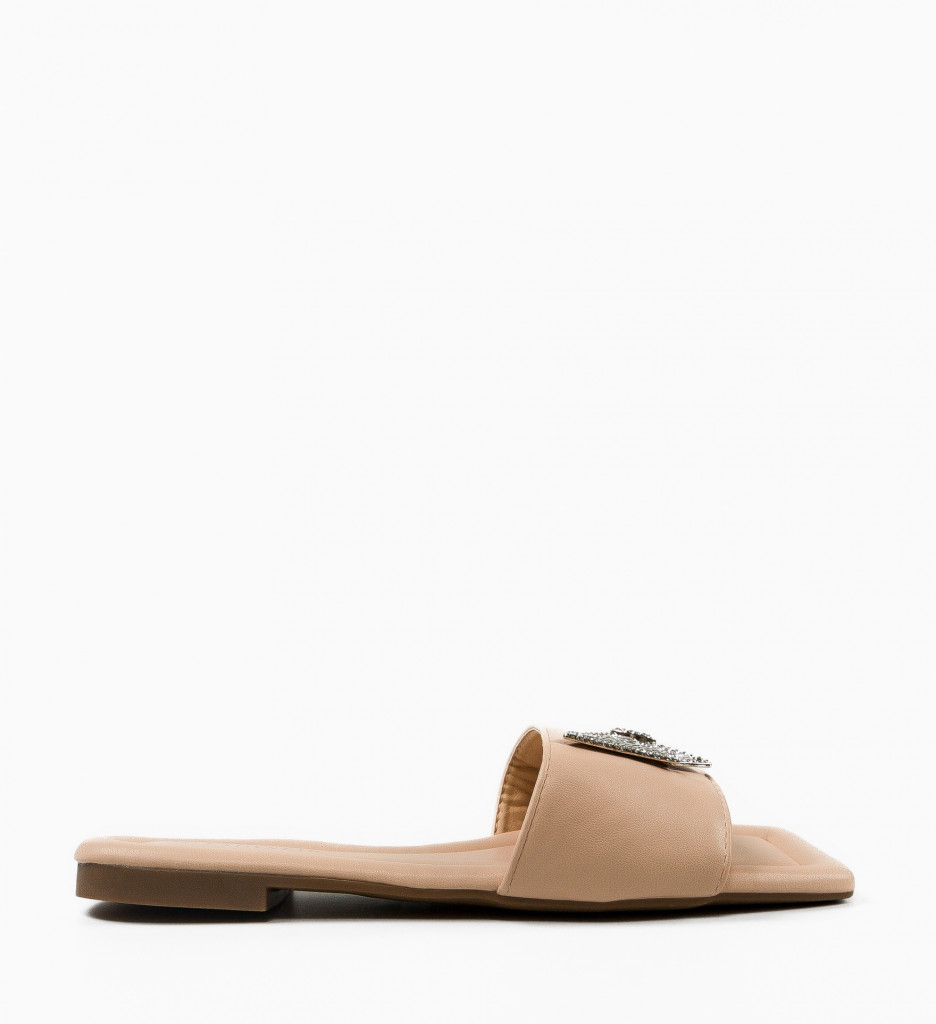Papuci Dama Shadow Bej | Confort & Stil - imagine 3