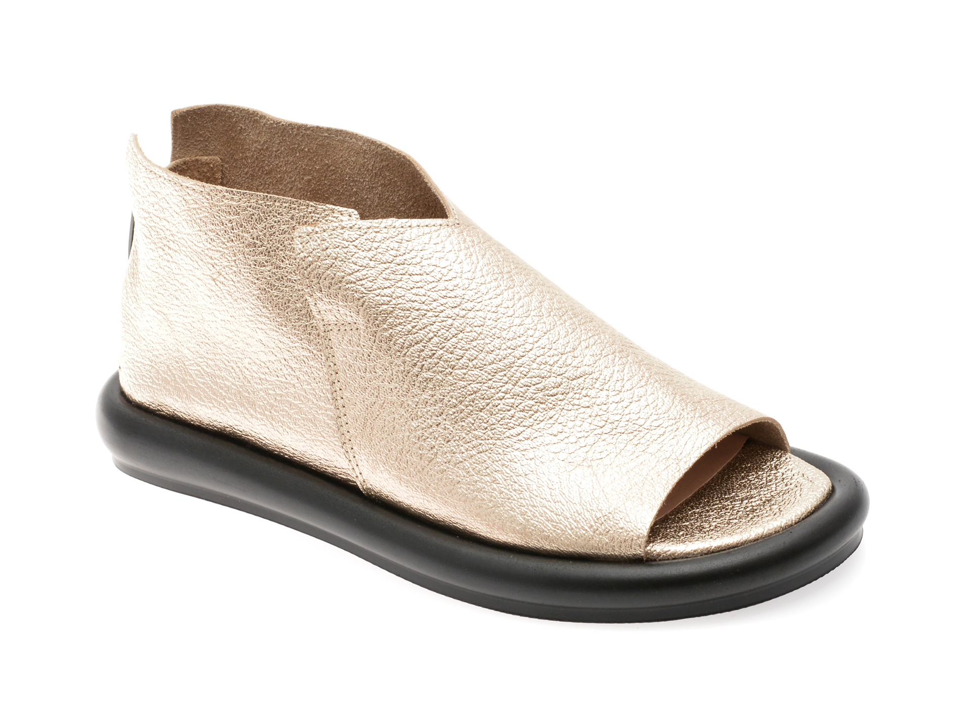 Sandale Gryxx Aurii din Piele Naturală