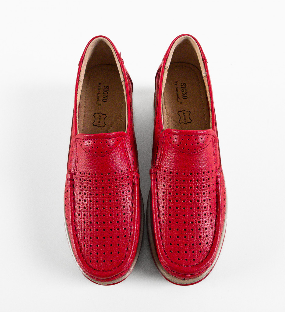 Pantofi Casual Roșii - Stil și Confort Zilnic - imagine 7