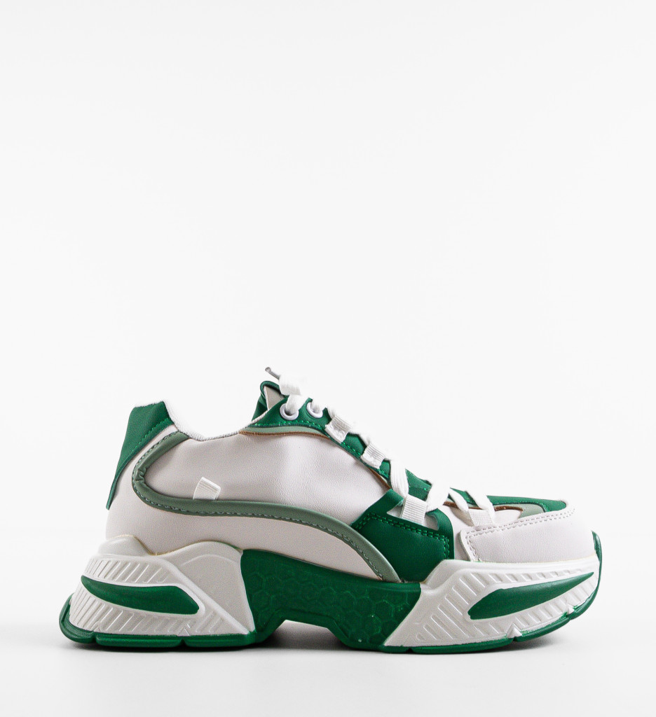 Sneakers Dama Verzi Samir - Confort și Stil Urban - imagine 4
