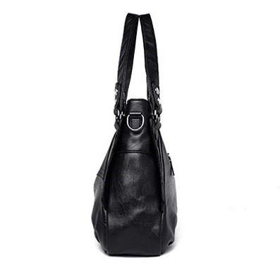 Geanta dama Ailis GT2204 Delis, Negru, piele ecologica - imagine 5