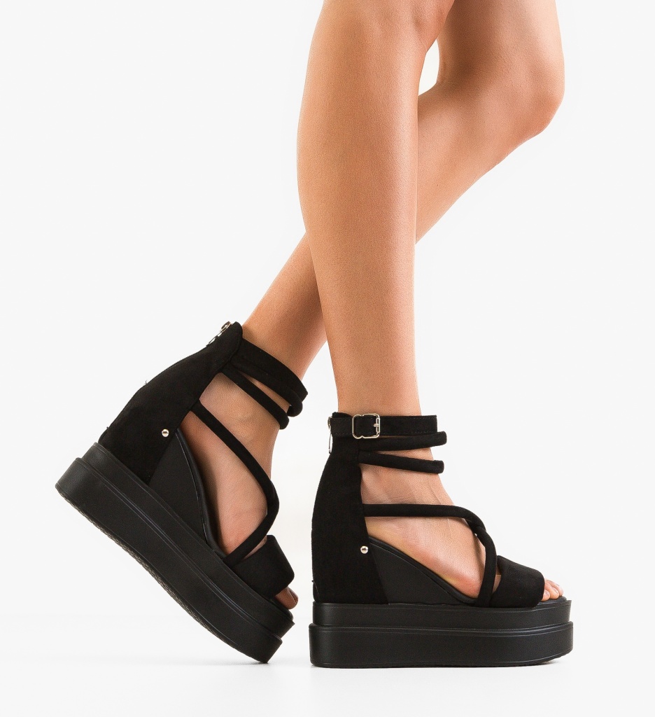 Platforme Dama Shamar Negre | Stil și Înălțime