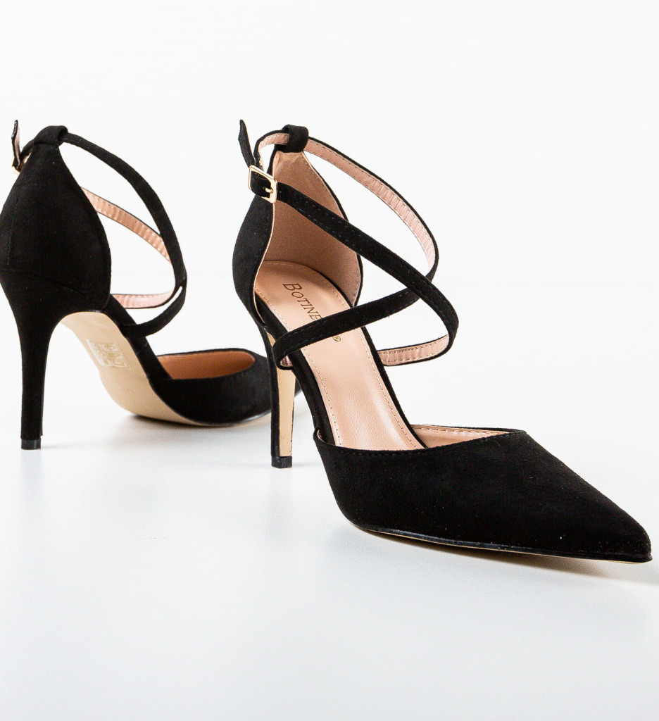 Pantofi Dama Spatio Negri - Eleganță și Stil - imagine 6