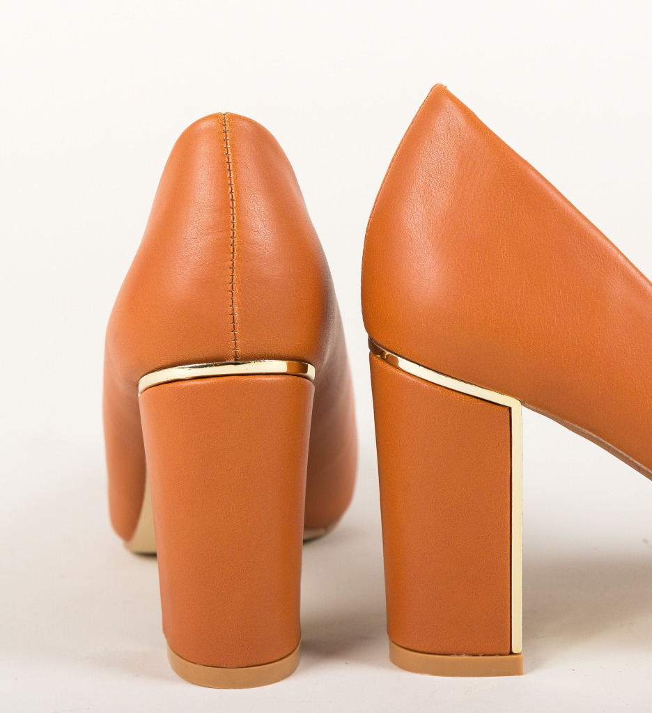 Pantofi Tiramis Camel - Eleganță și Stil - imagine 7