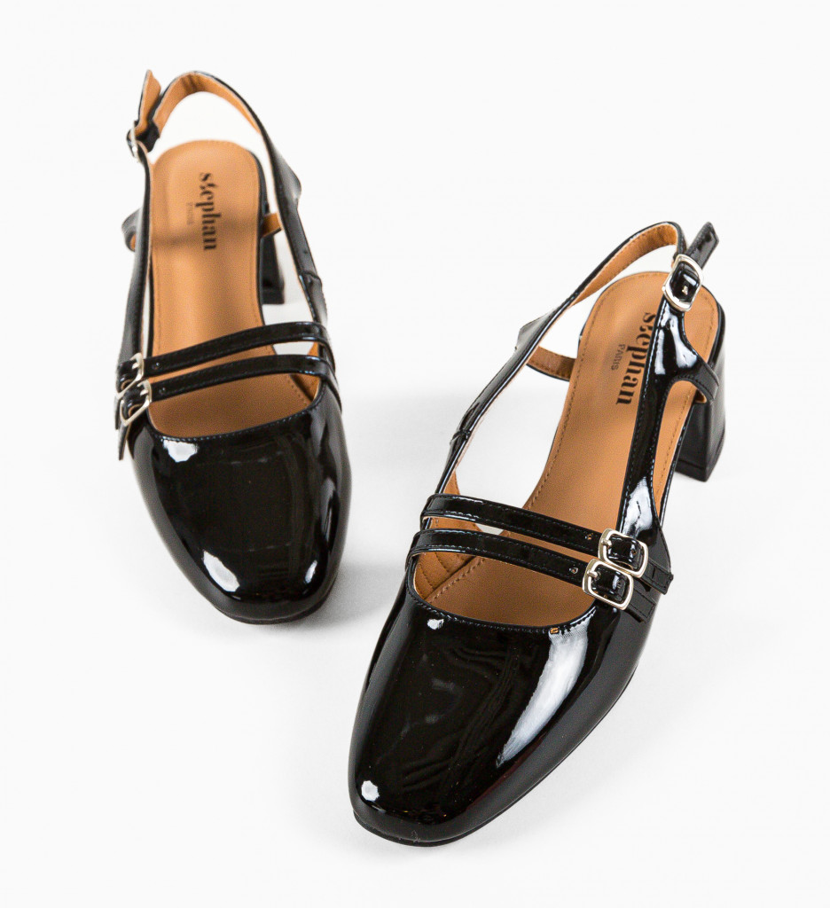 Pantofi cu Toc Sena Negri | Eleganță Asigurată - imagine 9