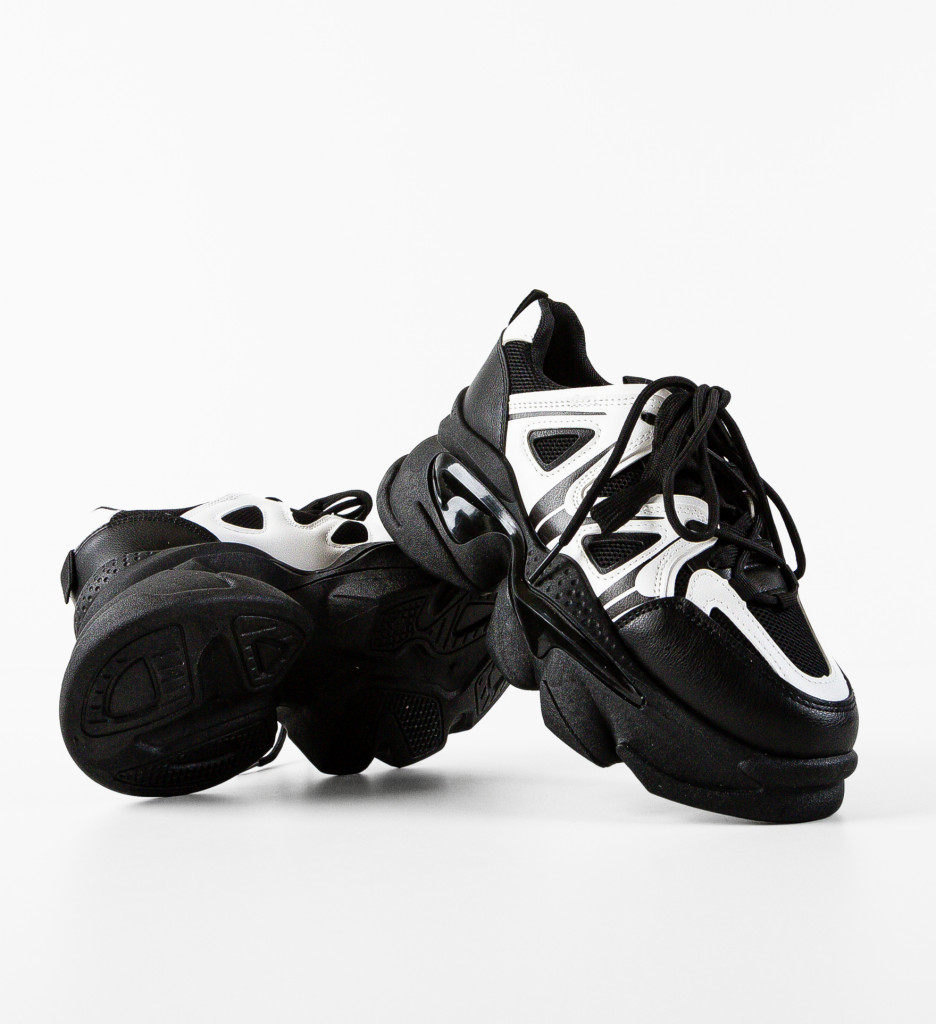 Sneakers dama Lolpey Negri - Confort și Stil - imagine 5