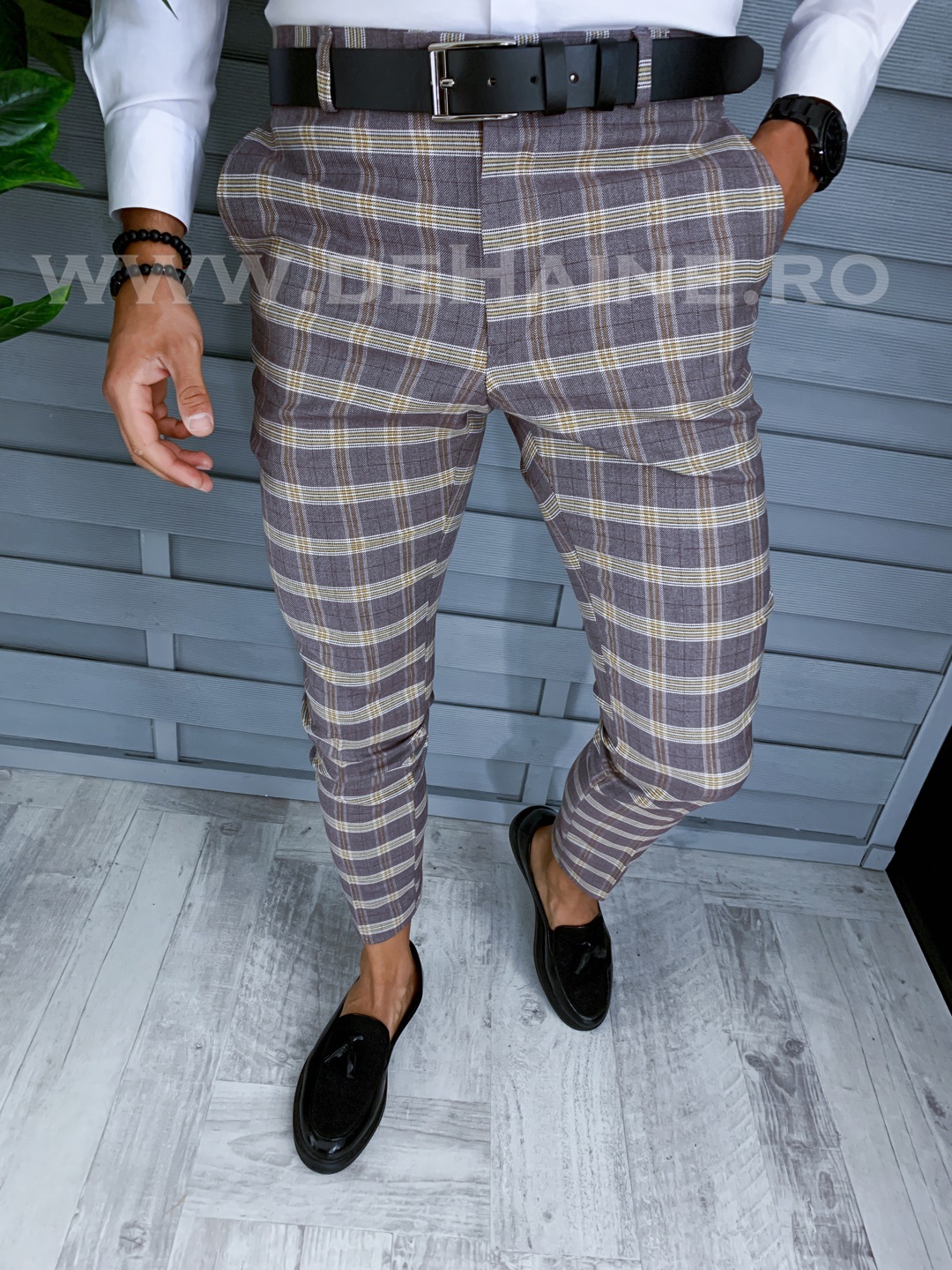 Pantaloni Barbati Eleganti in Carouri | Stil Office