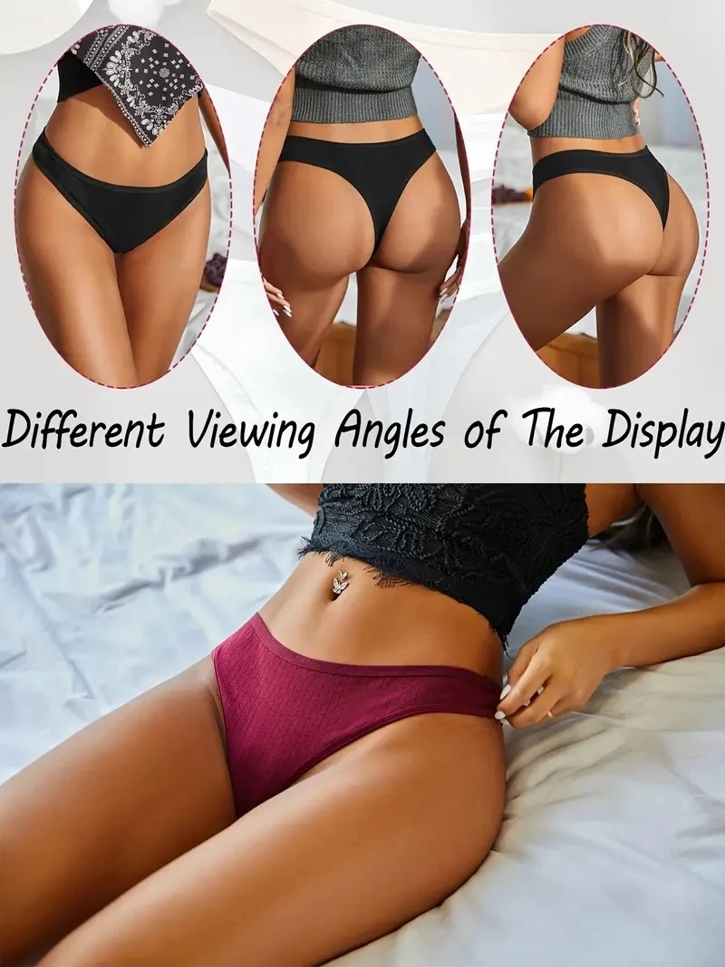 Set 6 Chiloti Dama Picadili, Confort Maxim - imagine 3